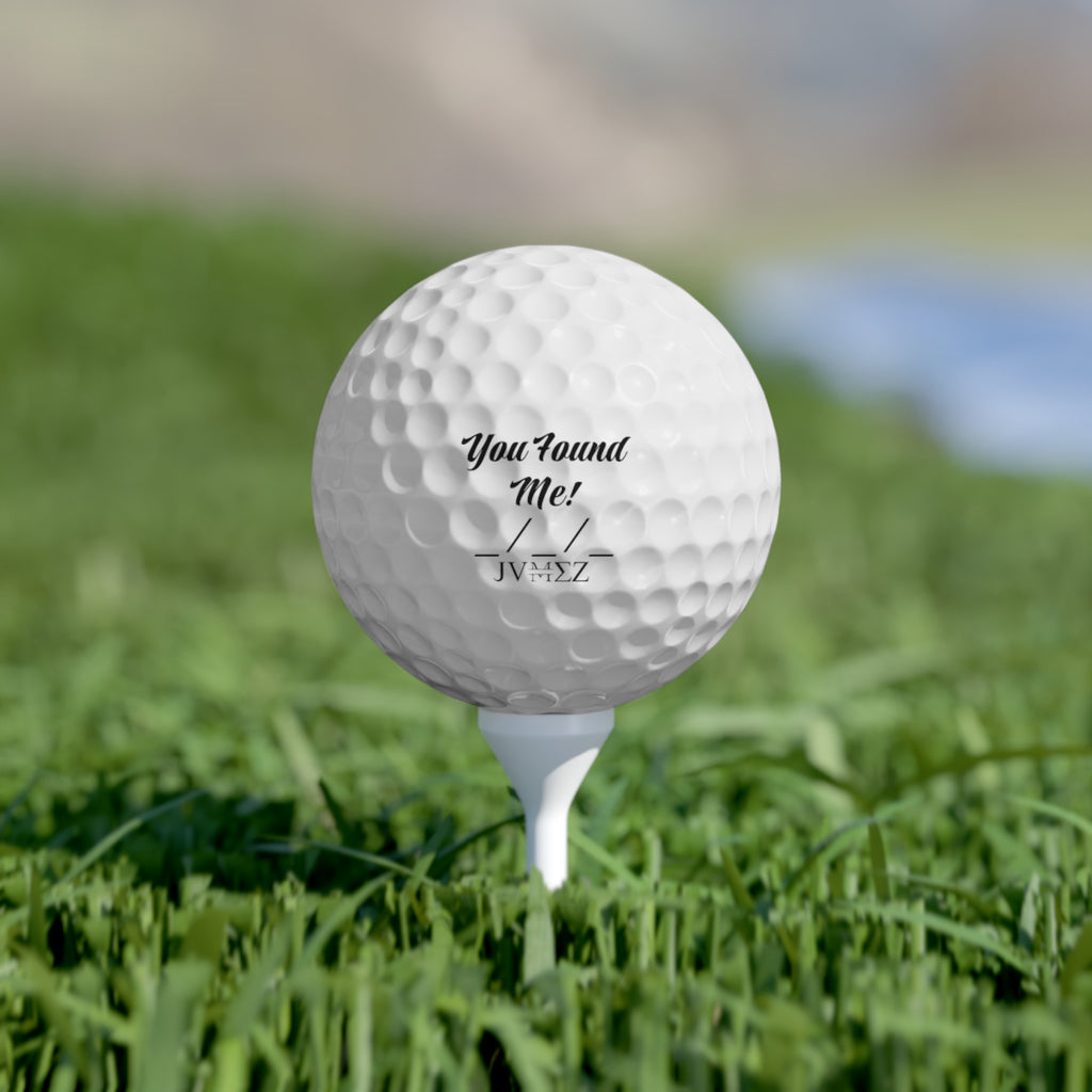 JVMEZ Collective | "You Found Me!" Golf Ball (6 PACK)