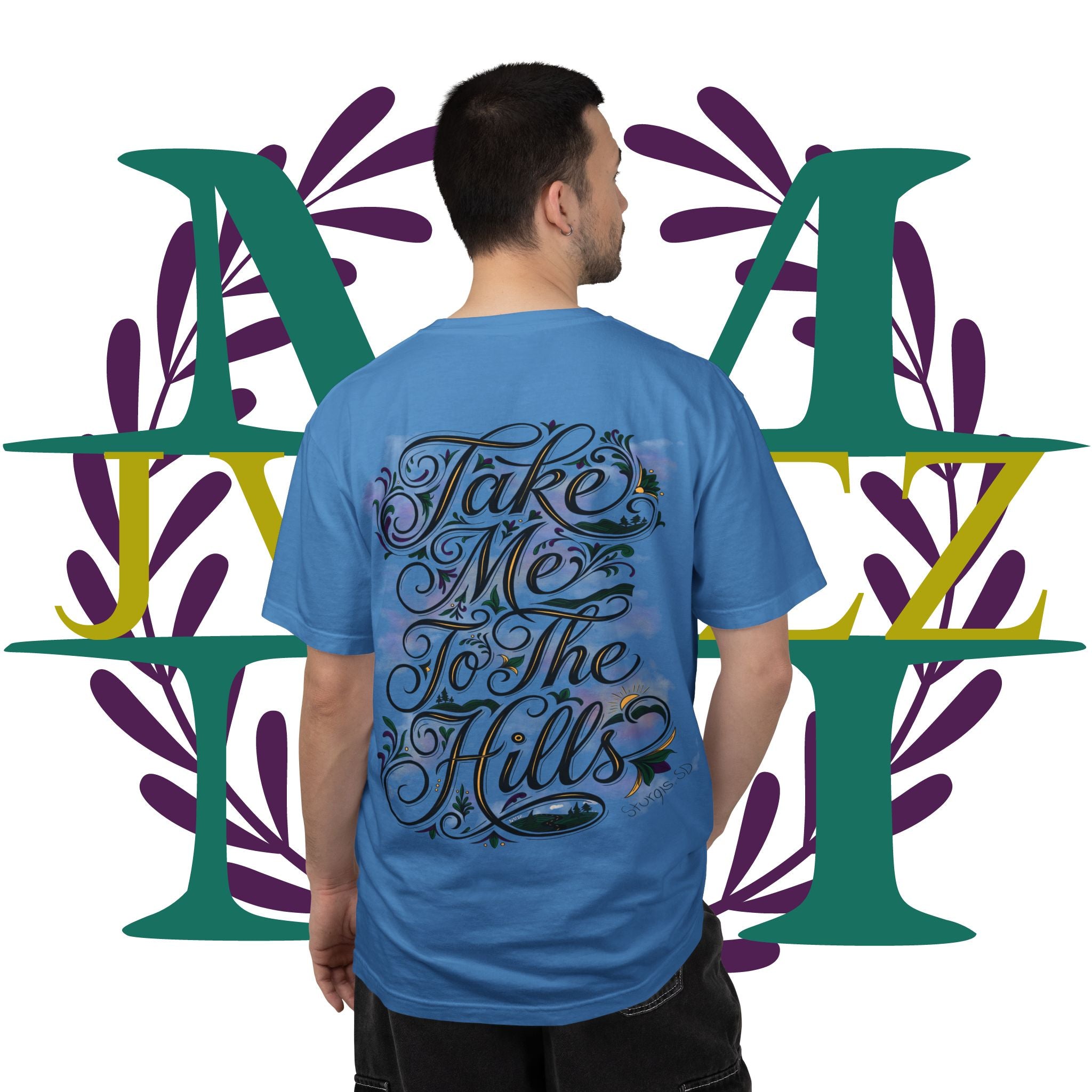 JVMEZ Collective | 2026 Sturgis Motorcycle Rally | “Take Me To The Hills” Tee
